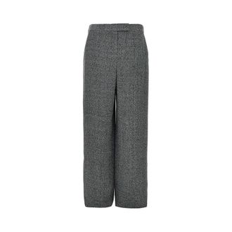 Emporio Armani Moulin&eacute; fabric pants Woman 42