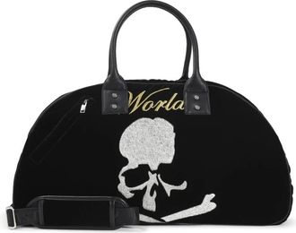 MASTERMIND WORLD Weekend Bags, male, Black, Size: ONE SIZE Black Travel Bag Stylish Design