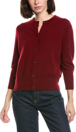 Vince Wool- & Cashmere-Blend Shrunken Cardigan