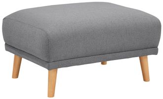 HOME AFFAIRE Polsterhocker »Lasse« mit Holzfüssen