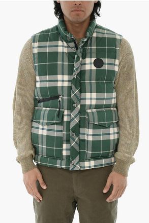 Woolrich Checked Quilted Puffer Vest size Xxl