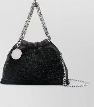 Stella McCartney falabella mini beaded chain shoulder bag