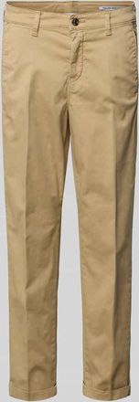 M.A.C Chino mit Eingrifftaschen in Beige, Gr&ouml;&szlig;e 34