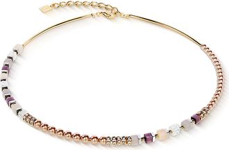 Coeur de Lion Precious Fusion Offset Necklace in Blush at Nordstrom