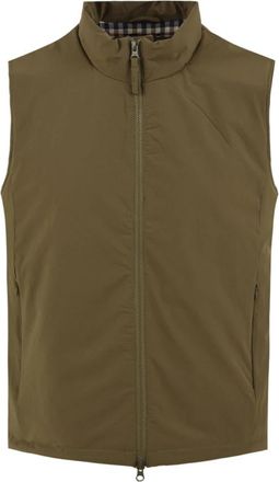 Aquascutum Sp Vest - Heren - Bodywarmers - Groen - XL - Nylon - Jassen
