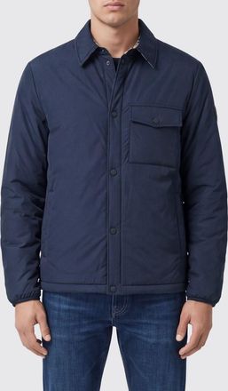 Burberry Giacca a camicia imbottita in nylon con polsini elasticizzati