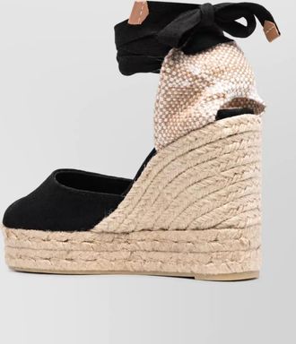Castaner cotton wedge espadrilles