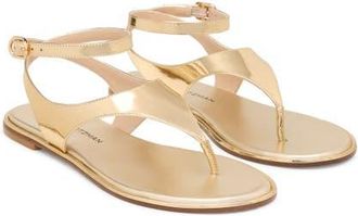 Stuart Weitzman Marley Ankle Strap Sandal in Platino at Nordstrom, Size 6.5