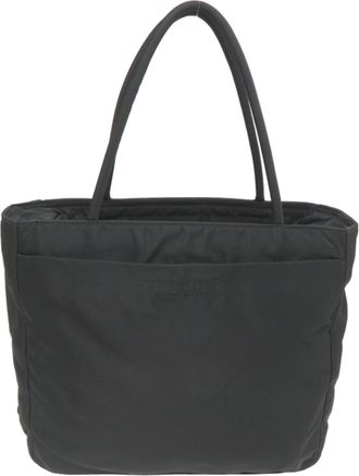 Prada Black Nylon Tote Bag (Pre-Owned)