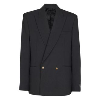 Balmain Double-breasted Wool Blazer