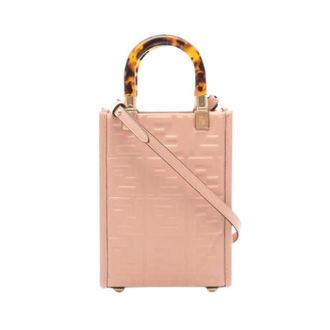 Fendi Pre-owned Vintage Mini Handbag - Dames - Pre-owned - Roze - Maat: ONE Size Leer