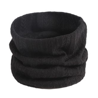 Generic Neck Warmer Women Running Scarf Warm Scarf Mens And Womens Neck Slides Western Black One Size Ladies Pashmina Shawl Womens Winter Ladies Shawl Pashmin