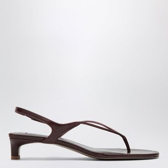 Senso Genesis heeled sandals in mahogany