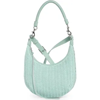 Rebecca Minkoff Darren Crescent Crossbody Bag in Mint at Nordstrom Rack