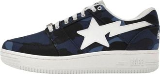 A Bathing Ape Bape Sta Low Color Camo Navy 1I70-191-024-NVY
