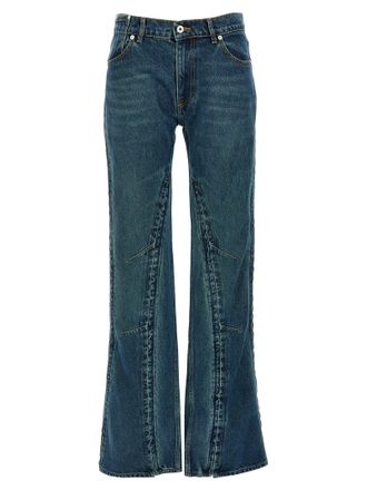 Y / Project Womens Evergreen Hook And Eye Jeans