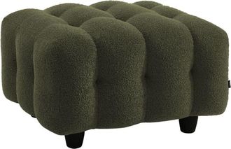 Sweeek Puff, reposapi&eacute;s para sof&aacute; de 3 plazas leon borreguito texturizada