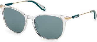 adidas OR0074 26N Mens Sunglasses Clear Size 55