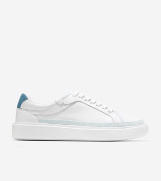 Cole Haan Womens Grand Crosscourt Rydell Sneakers - White Size 10.5