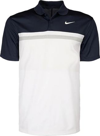 Nike Polo bicolore a maniche corte - Bianco