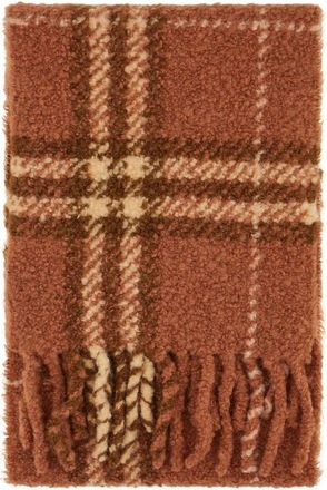 Burberry Sciarpa in misto alpaca ricamata - Accessories - unisex - Marr&oacute;n - ONE SIZE