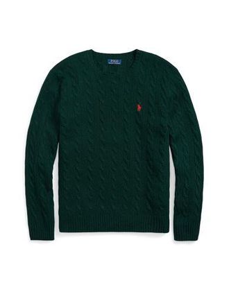 Ralph Lauren CABLE-KNIT WOOL-CASHMERE SWEATER