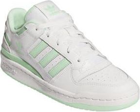 adidas Forum Low Basketball Sneaker in Cloud/Green Spark/White at Nordstrom Rack, Size 5