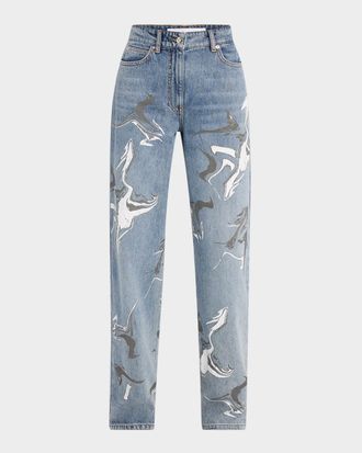 Iro Ulya Printed Jeans