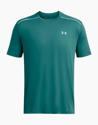 Under Armour Mens Tech Reflective T Shirt - Green - Size: 36