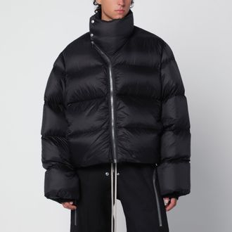 Rick Owens Giacca Turtle nera in nylon