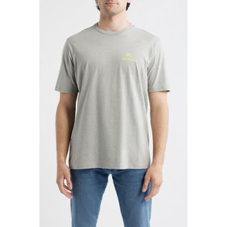 Tommy Bahama Finish Lime Graphic T-Shirt in Grey Heather at Nordstrom, Size Xxx-Large