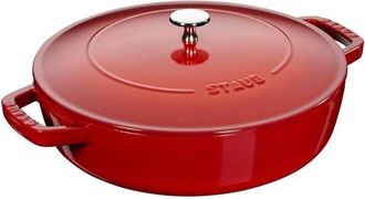 Staub Cazuela De Hierro Fundido Esmaltado Cereza 24 Cm 2,4 L