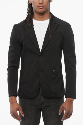 John Richmond Unlined Single Breasted WOE Blazer size 44