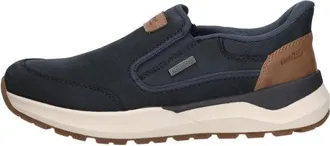 Rieker Sportief Loafer - Heren - Loafers - Blauw - 40 EU - Leer - Schoenen