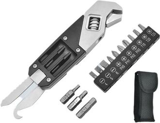 OEM Herramienta Para Acampar Al Aire Libre - Llave Inglesa Plegable Ajustable - Llave Multiherramienta Edc - Llave Cuadrada Multifuncional Universal