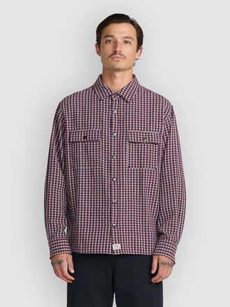 Rvca Big Rvca Flannel Shirt rood