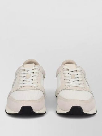 HUGO BOSS leather low-top sneakers