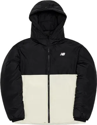 New Balance Sport Color Block Jacket Asia Sizing Black White NPA4S013BK