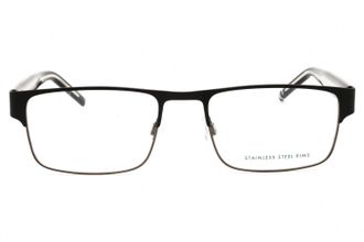 Tommy Hilfiger TH2074 Metal Rectangular Eyeglasses - Black