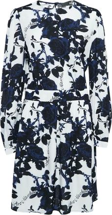 Moschino floral-print dress - White