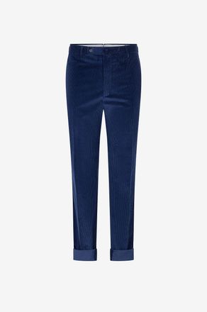 Incotex Gerade hose aus Baumwoll- und Kaschmircordsamt