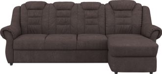 HOME AFFAIRE Ecksofa »Boston L-Form« mit hoher Rückenlehne, wahlweise mit Bettfunktion