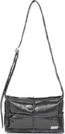 Maison Margiela mini Numeric leather crossbody bag - unisex - Calf Leather - OS - Black