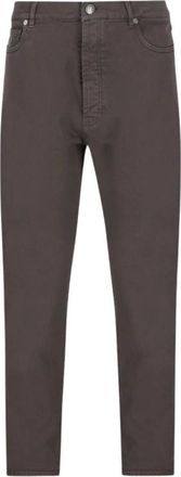 Brunello Cucinelli Hombre, Vaqueros, Marr&oacute;n, Talla: XL