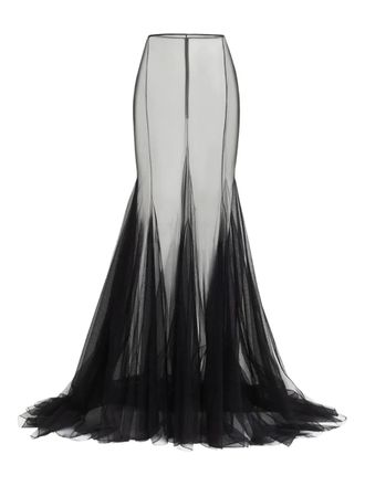 Zuhair Murad tulle long skirt - Black