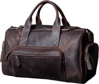 Generic Compatible For Mens Travel Bag Premium Business Backpack - Anti-Theft Outdoor Duffel for(Coffee)