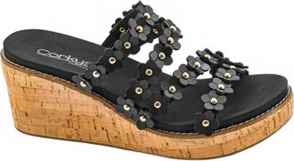 Corkys Footwear Womens Lets Be Friends Sandals In Black