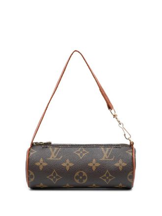 Louis Vuitton 1990-2010 Monogram Papillon Pochette handbag - Brown