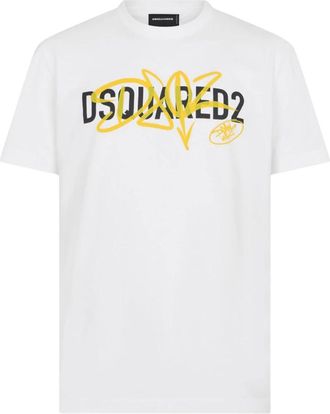 Dsquared2 Uomo, Top, Bianco, S, new