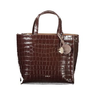Furla Brown Leather Womens Womens Bag